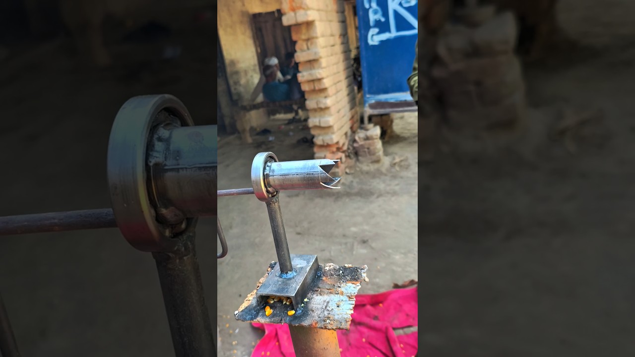 🌽 Best DIY Corn Sheller Machine for Farmers 🔥 #shorts