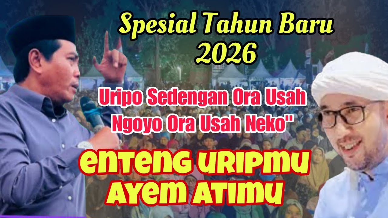 PENGAJIAN LUCU KH ANWAR ZAHID TERBARU❤ URIP SEDENGAN ORA USAH NGOYO ORA USAH NEKO-NEKO