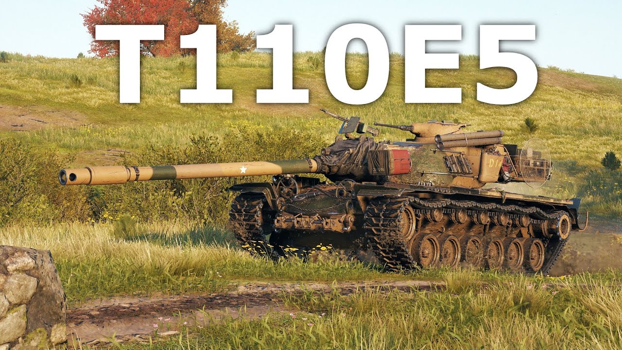 World of Tanks T110E5 - 5 Kills 11,4K Damage