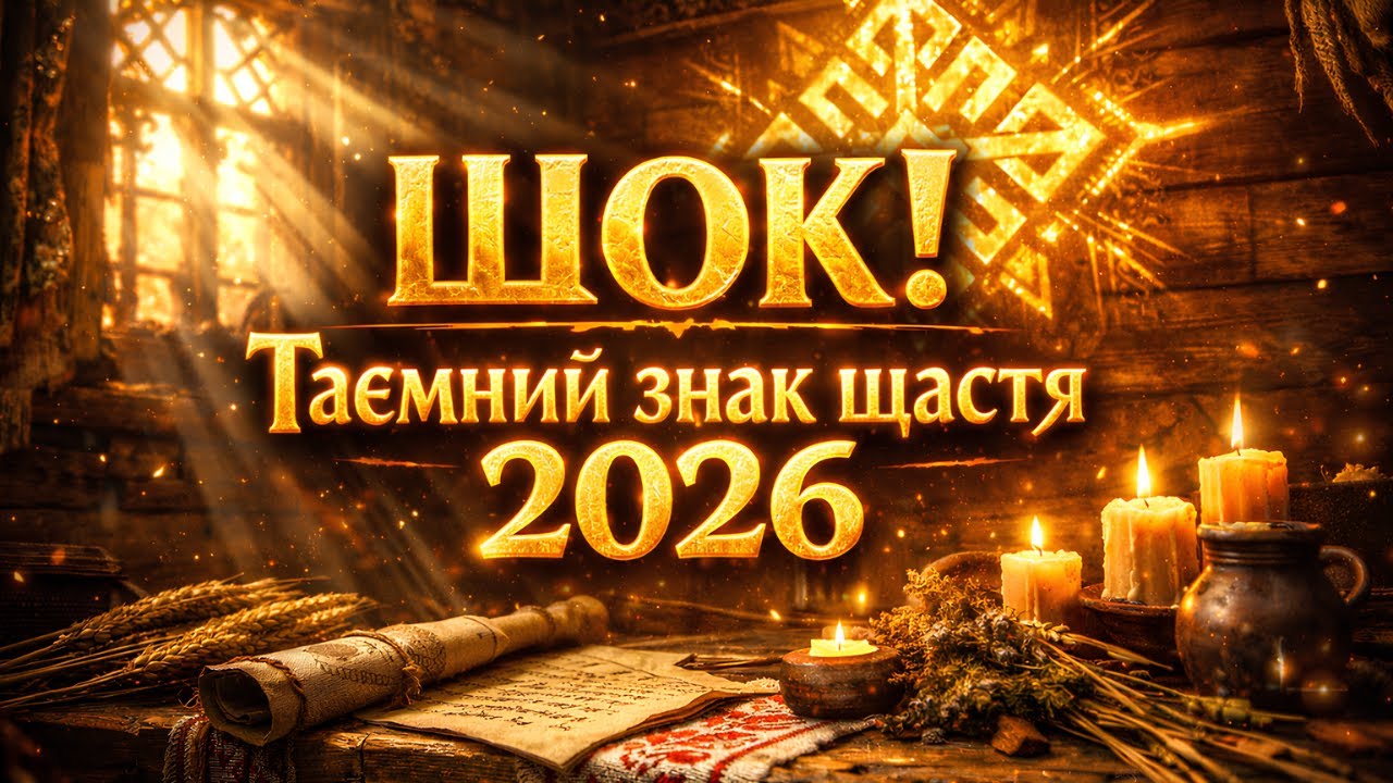 Таємний знак, що 2026 рік буде щасливим ✨