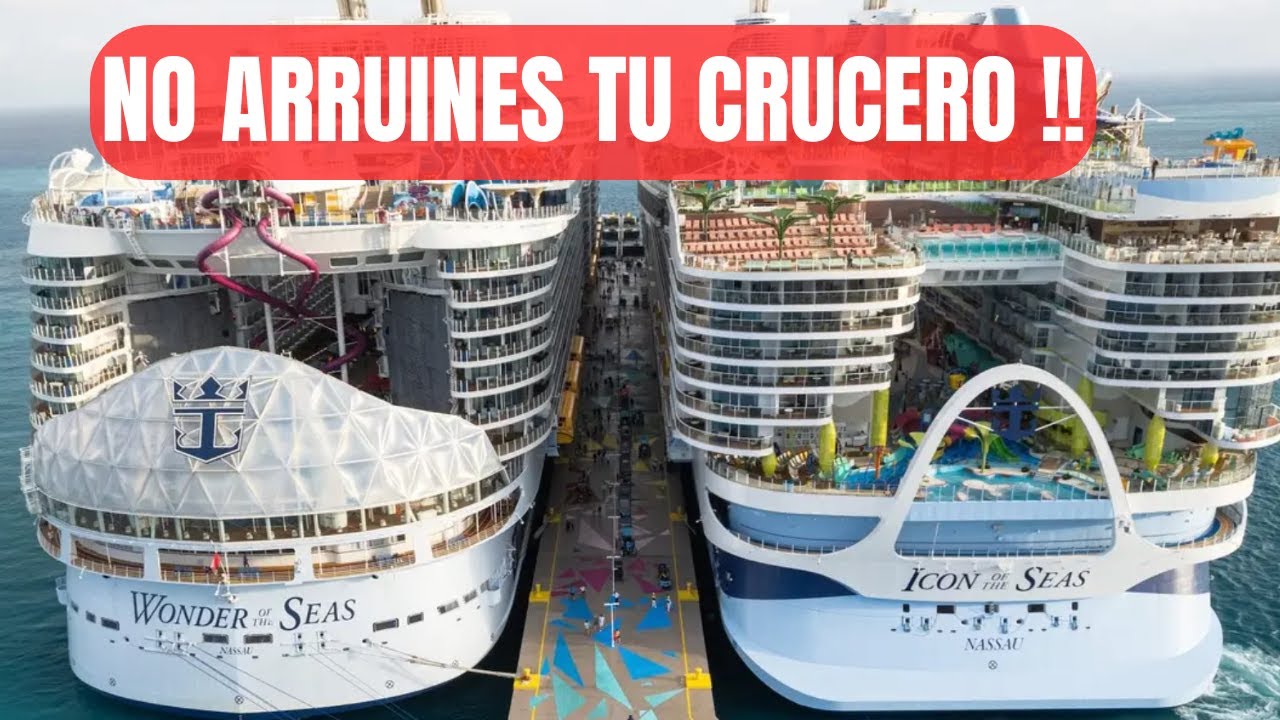 10 cosas que debes evitar hacer el primer dia de tu CRUCERO!