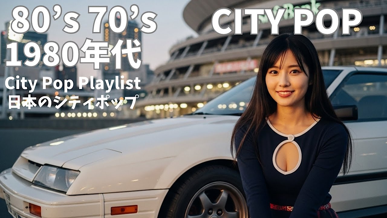 【80's Japanese City pop】softbank paypayドーム 懐かしさと思い出に浸る最高にシティーポップなドライブLofiチルポップ｜