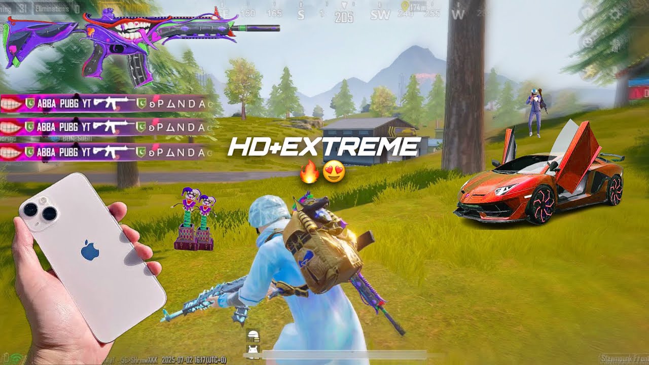 iPhone 13 HD+Extreme Graphics 🔥/ New Best Livik Gameplay 😍/ Pubg Test 2025! 