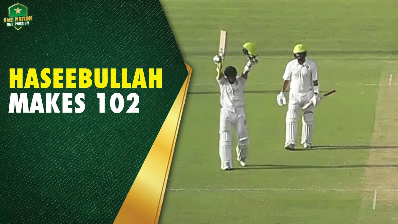 Haseebullah makes 102 | Quetta vs Faisalabad | Hanif Mohammad Trophy 2025-26