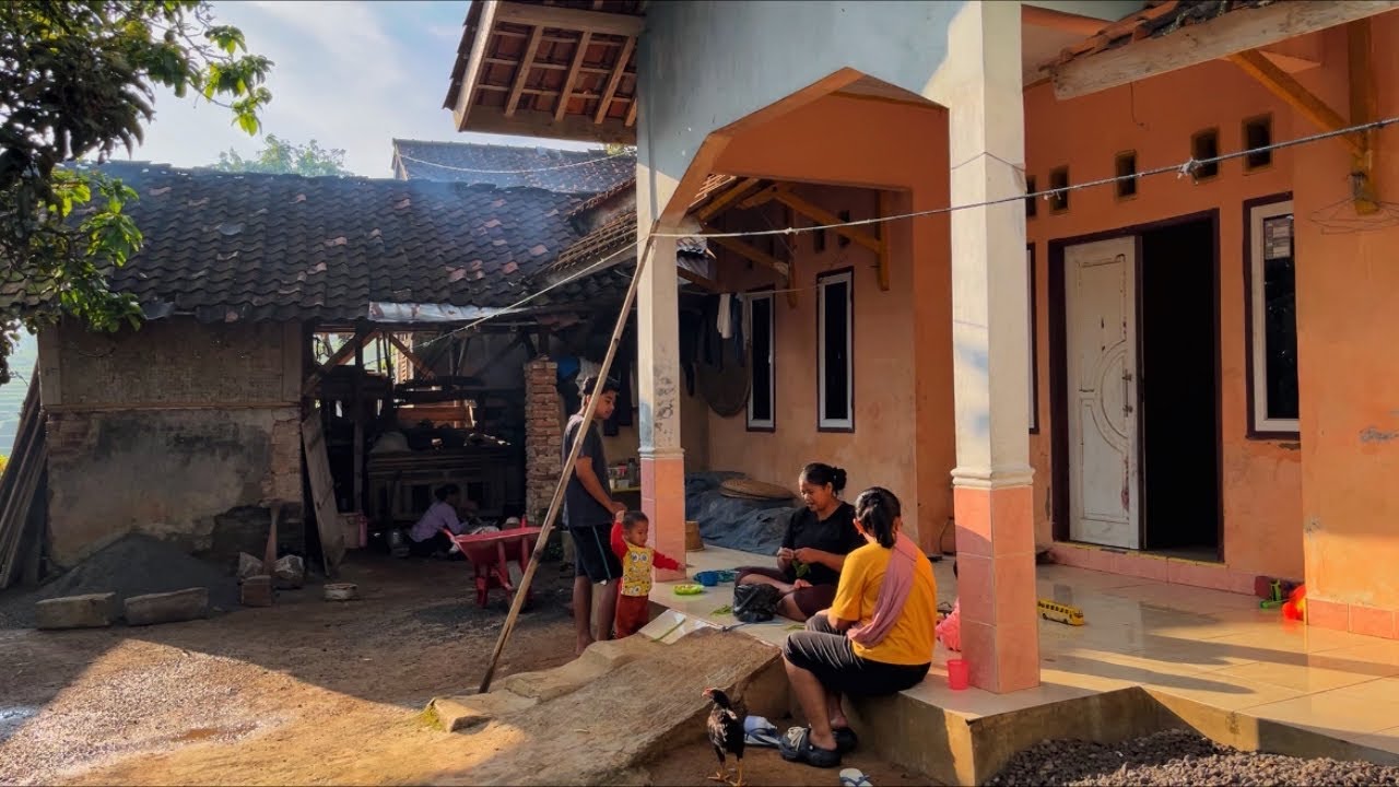 Suasana Pedesaan Kampung Cisalak Margaluyu Yg Masih Asri Udaranya Sejuk Bikin Betah