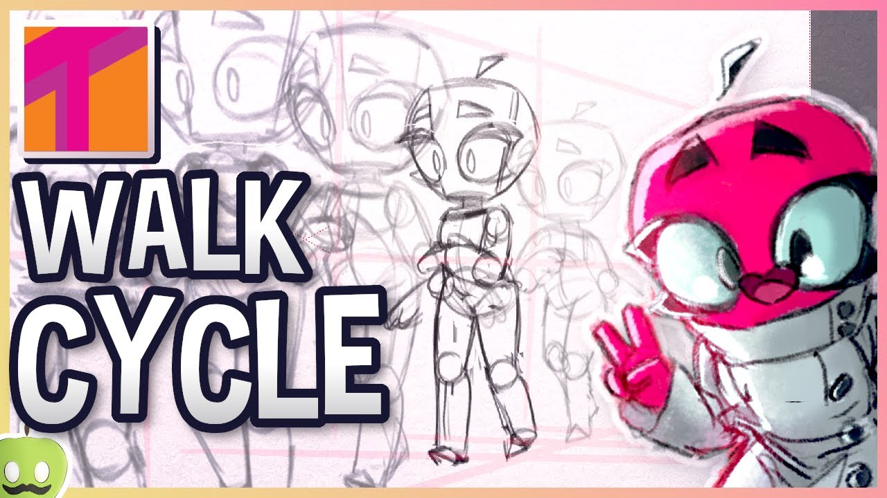 MAKE A CHARACTER WALK CYCLE in Tahoma2D!