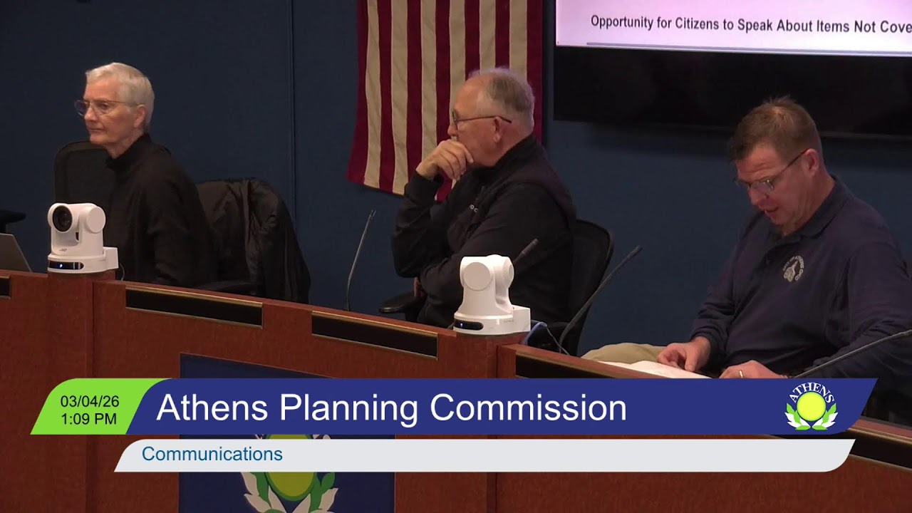 Athens Planning Commission - March 4, 2026