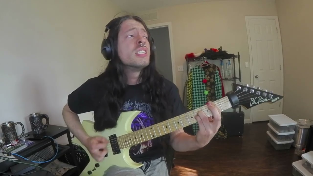Akercocke - Summon the Antichrist guitar cover