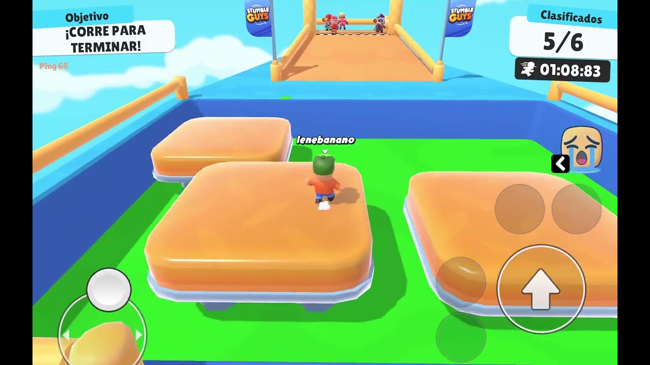 Juego stumble guys y soy un noob