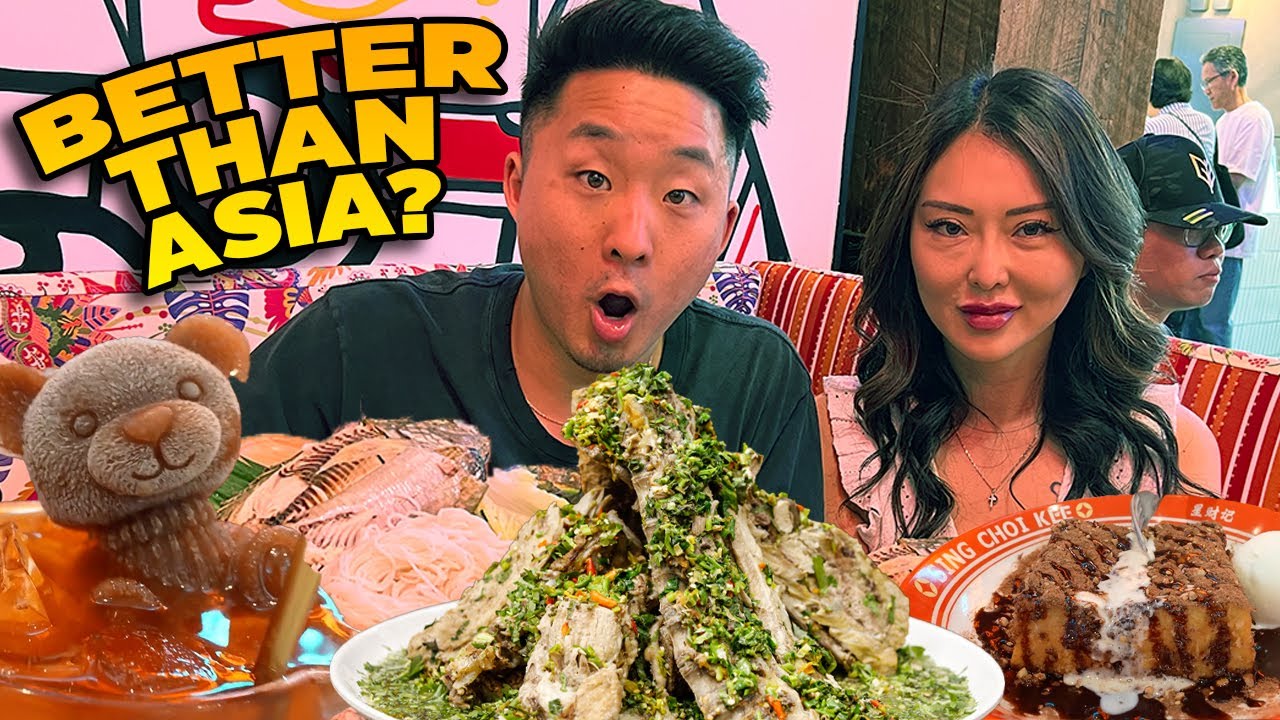 Massive NEW Asian Food Mall Tour (MUST TRY DISHES)