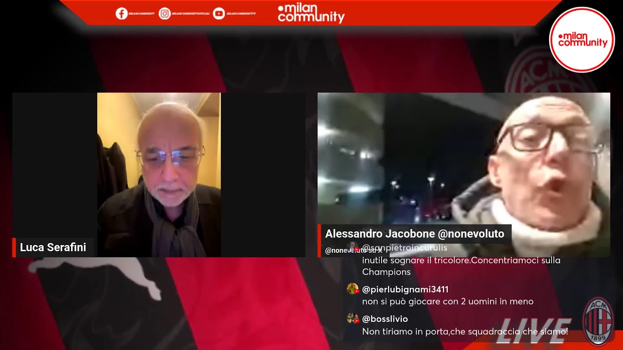 Post partita Milan - Como