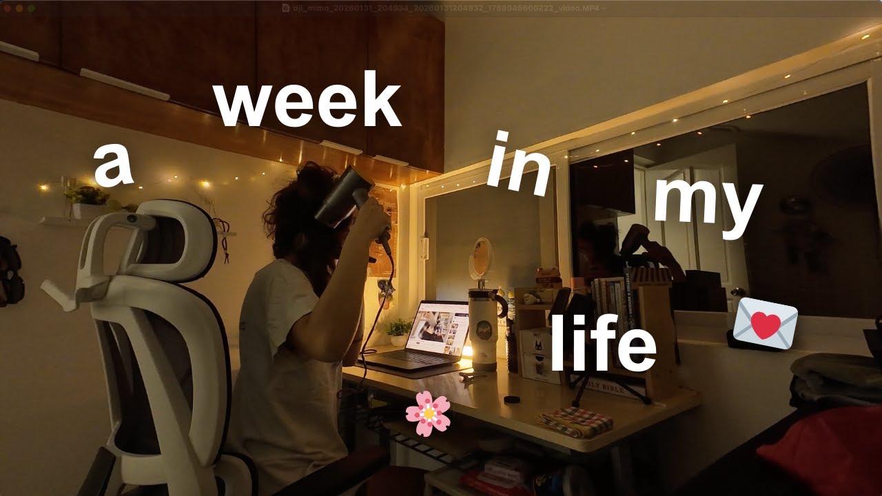 last sem diaries 💌 | last first week of college, slow days, gramma's bday, church day ⋆౨ৎ˚⟡˖ ࣪
