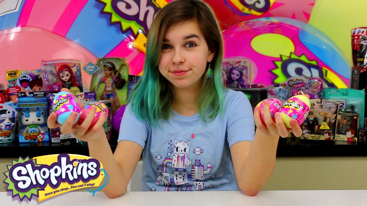 SHOPKINS SEASON 4 SURPRISE EASTER EGG SPECIAL EDITION TOY OPENING | RADIOJH AUDREY