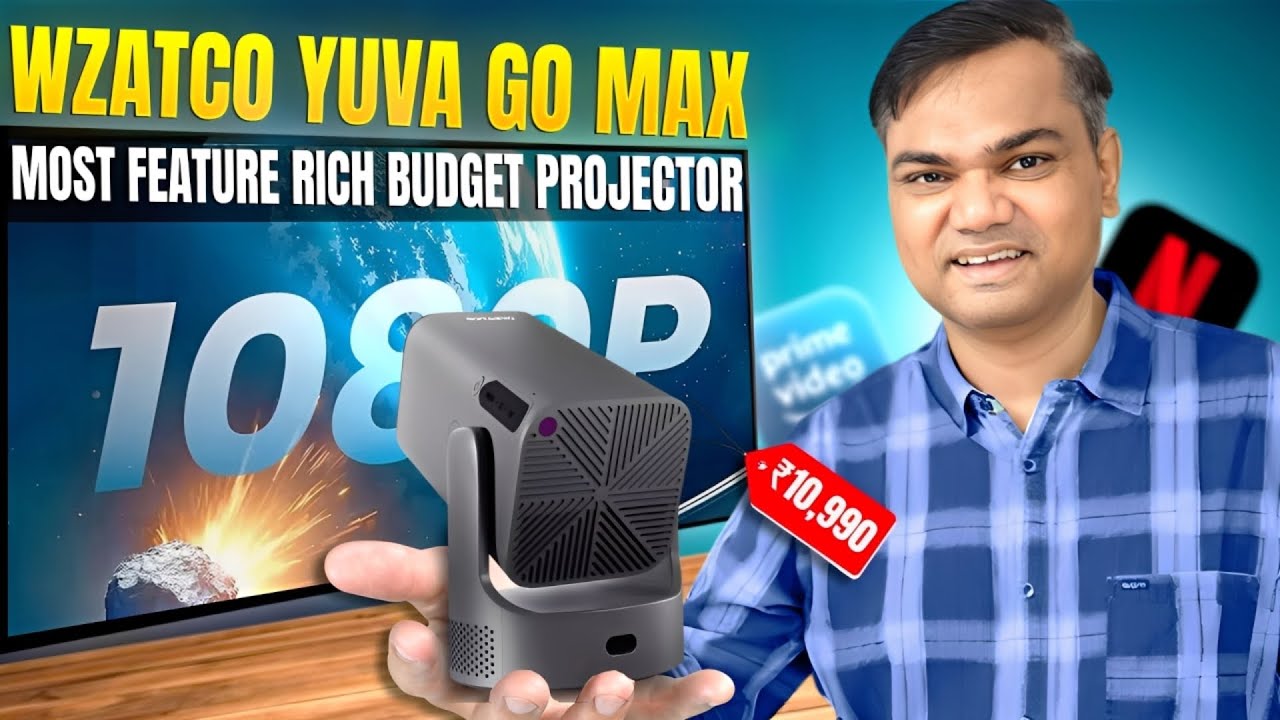 Latest: 🔥🔥 Wzatco Yuva Go Max Projector Review | Best Projector Under 15000 | Full HD | Dolby Atmos