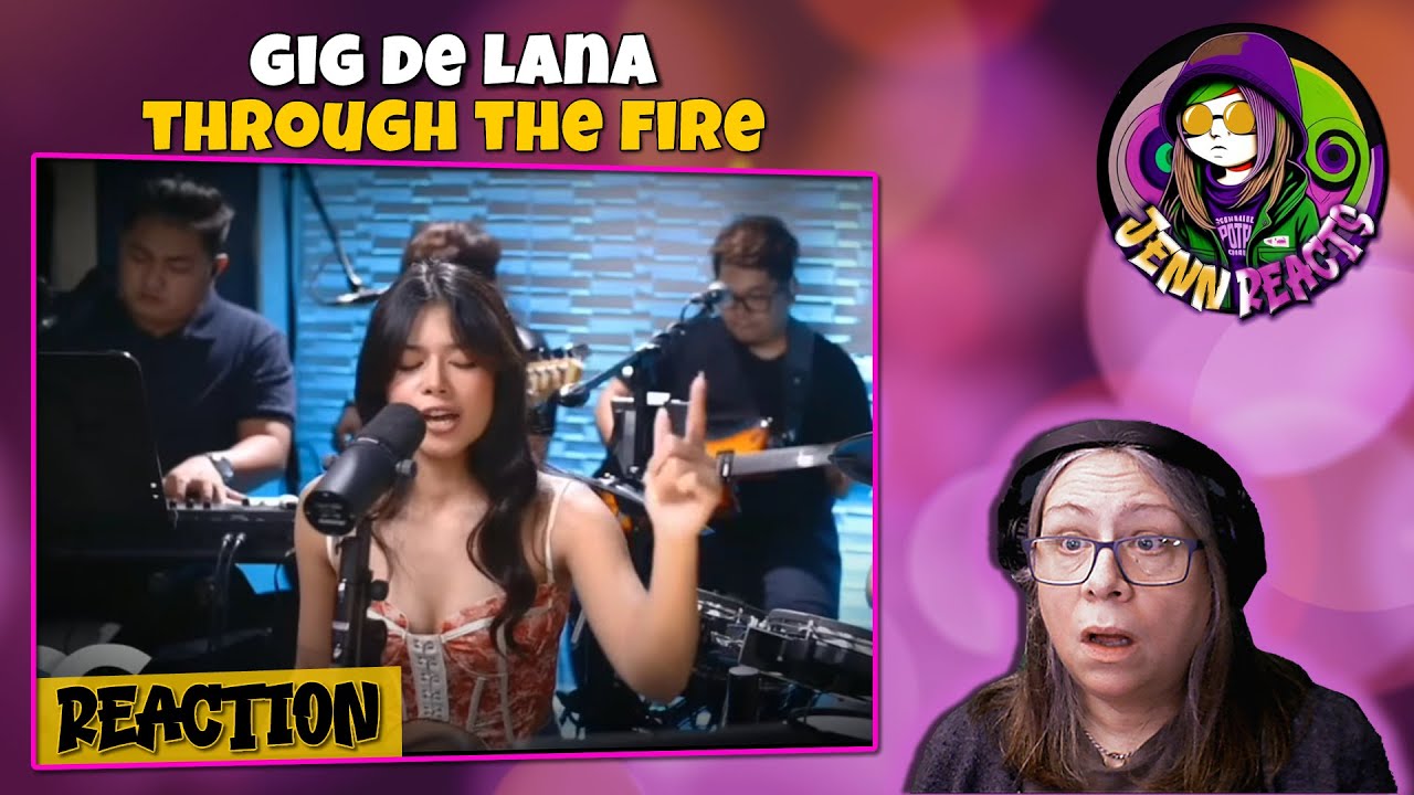 Gigi De Lana - Through The Fire (Chaka Khan) - First Time Reaction