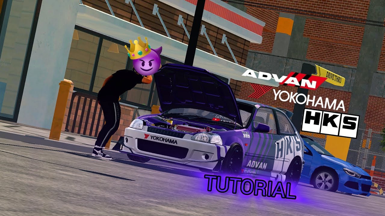~Plotagem Civic Ek9 [TUTORIAL] #hksoni #yokohama #advance #tutorial #carparkingmultiplayer