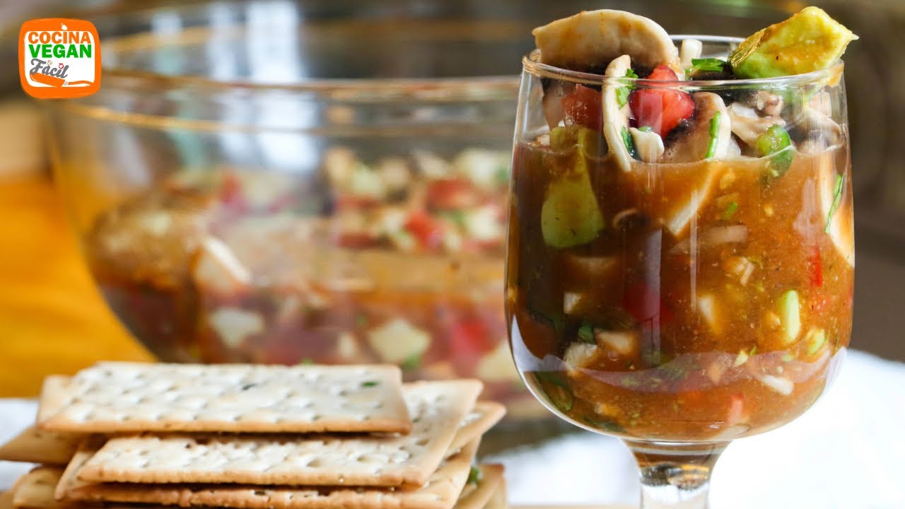 Dejé los camarones después de probar este coctel de champiñones.
