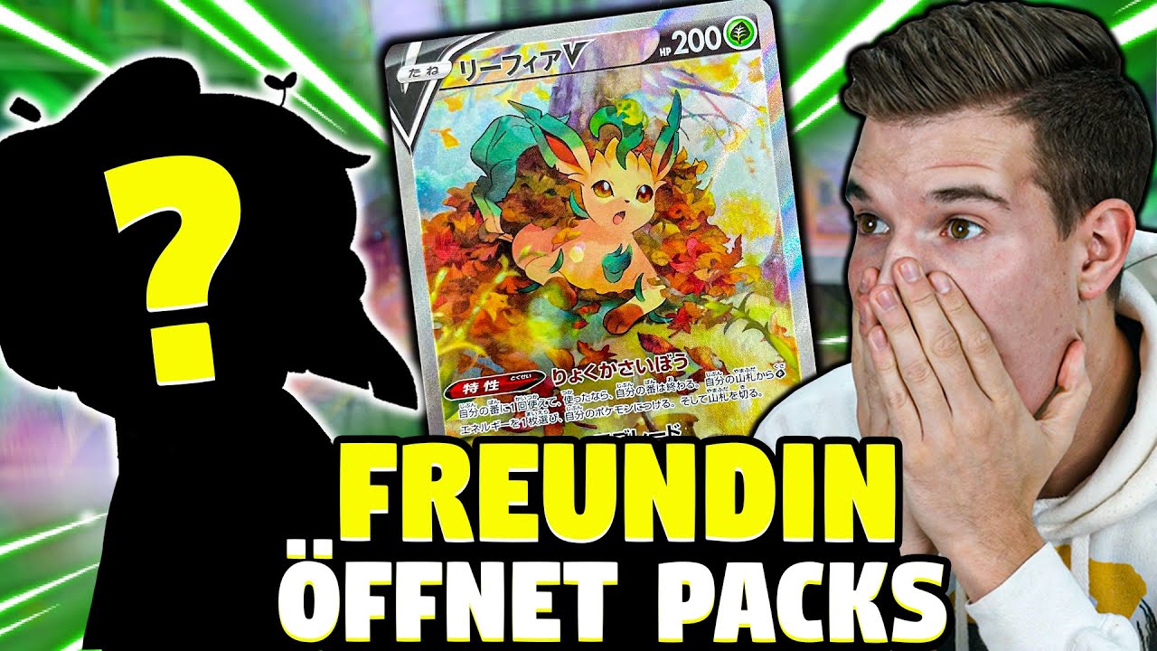 Meine Freundin zieht eine der BESTEN Karten! 🔥😍 Pokemon Opening