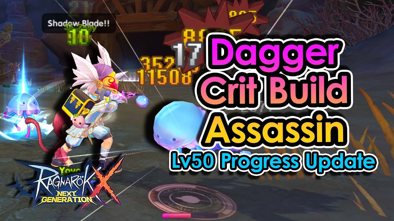 [ROX] Level 50 Dagger Crit Build Assassin Progress Update | King Spade