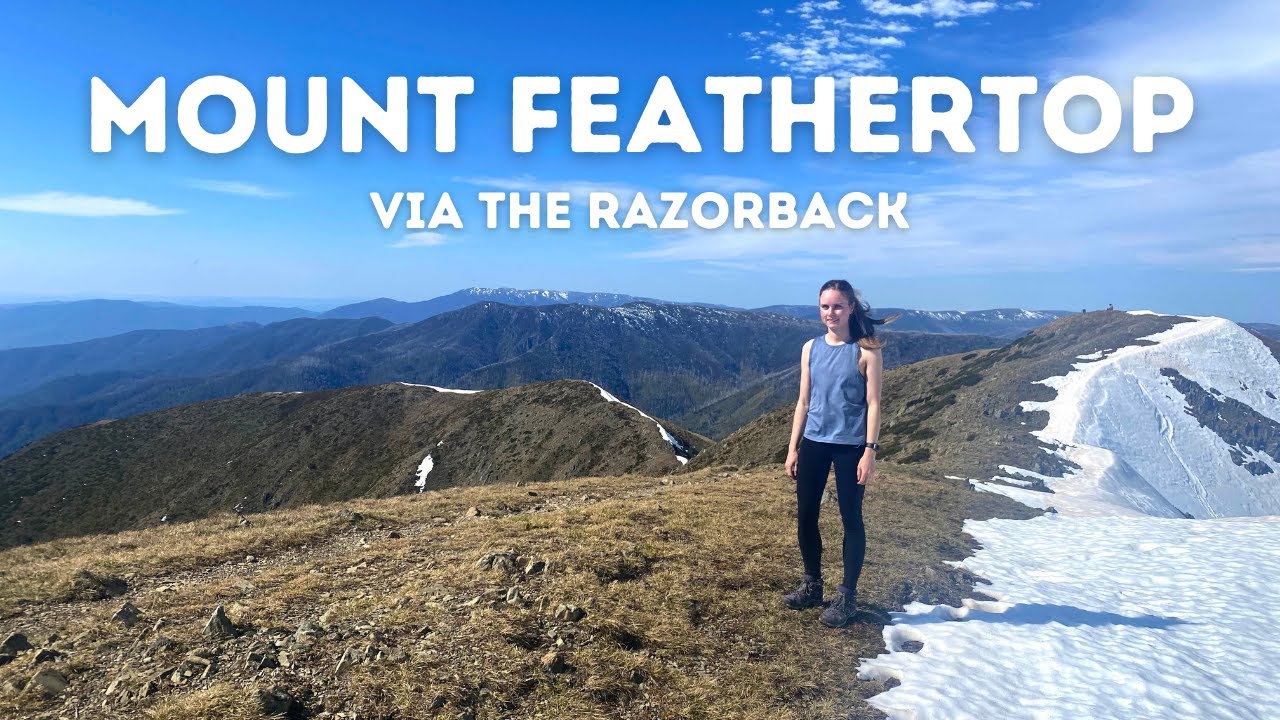 MOUNT FEATHERTOP SUMMIT via The Razorback Ridge (it took 9 hours) | Hiking Victoria Australia vlog