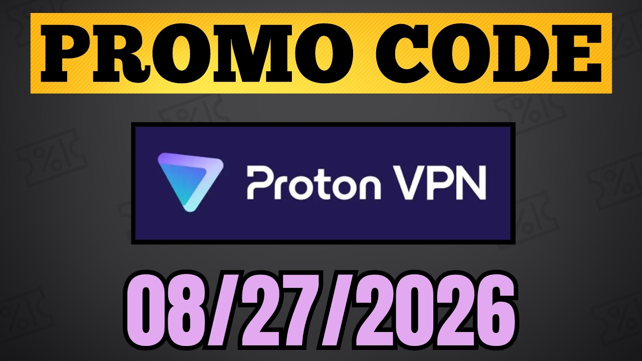 (PROMO CODE) Proton VPN Coupon Code August 2026 - Proton VPN Discount Code Promo Code - 08/27/2026