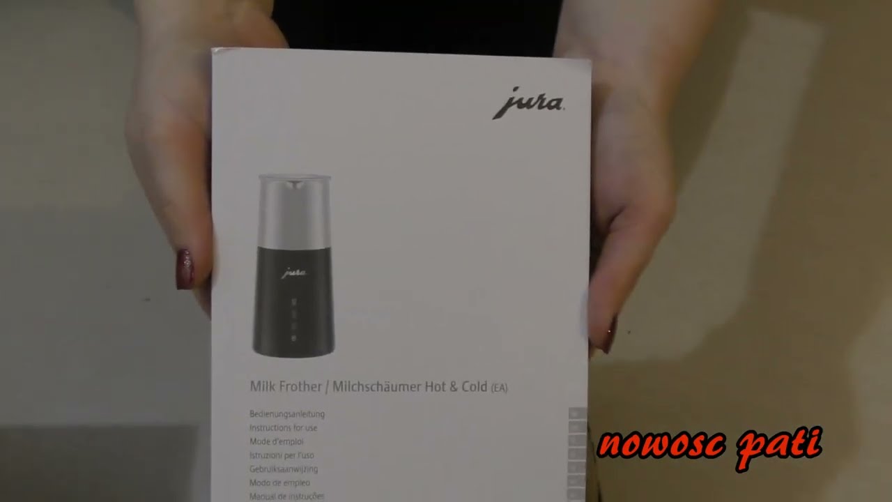 NEW 2026 JURA 24331 Urządzenie do spieniania mleka Hot & Cold nowość spieniacz unboxing first look