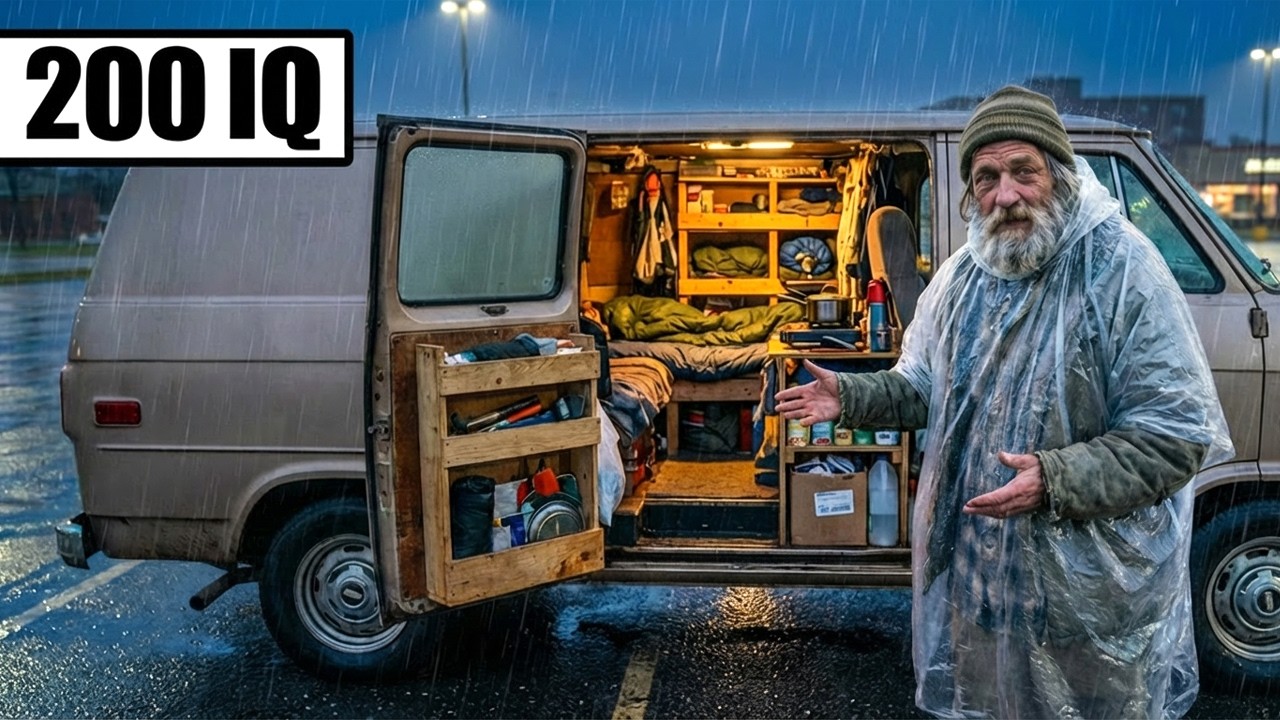 How Homeless People Fit an Entire Life Inside a Van