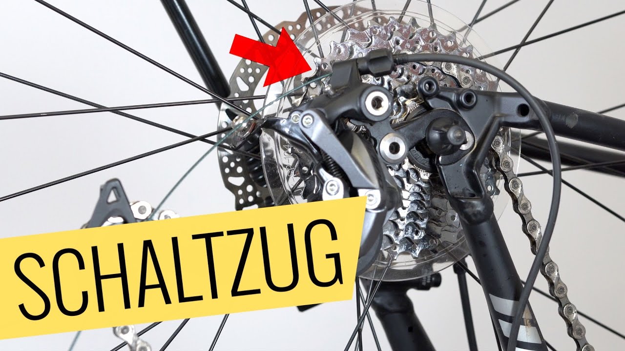 SCHALTZUG WECHSELN am Mountainbike/Trekkingrad - Fahrrad.org