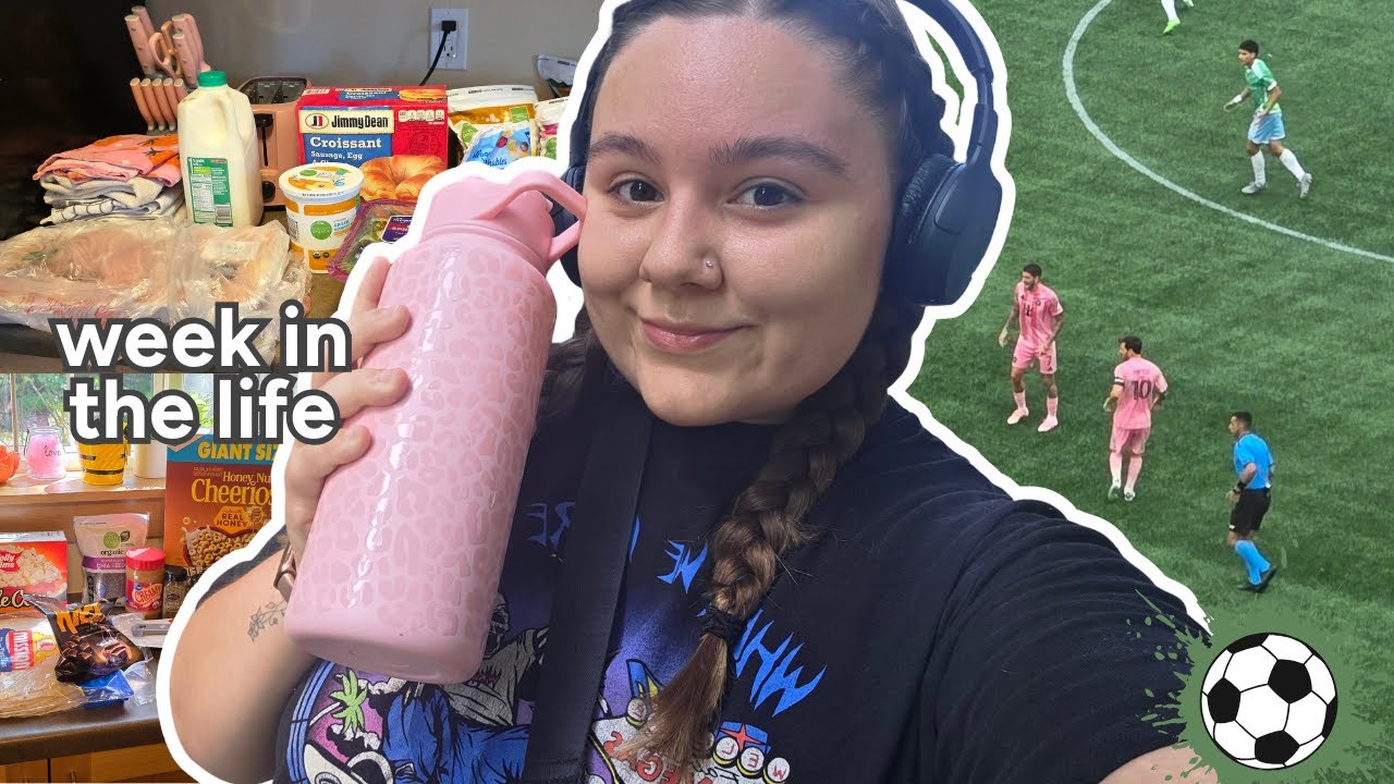 week in my life | organizing my kitchen, going to the sounders game & grocery haul