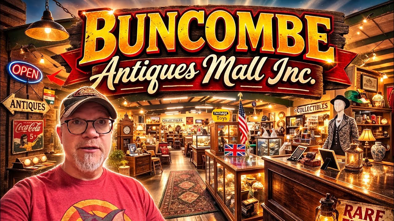 Exploring Buncombe Antiques Mall Inc | Vintage Shopping in Taylors SC