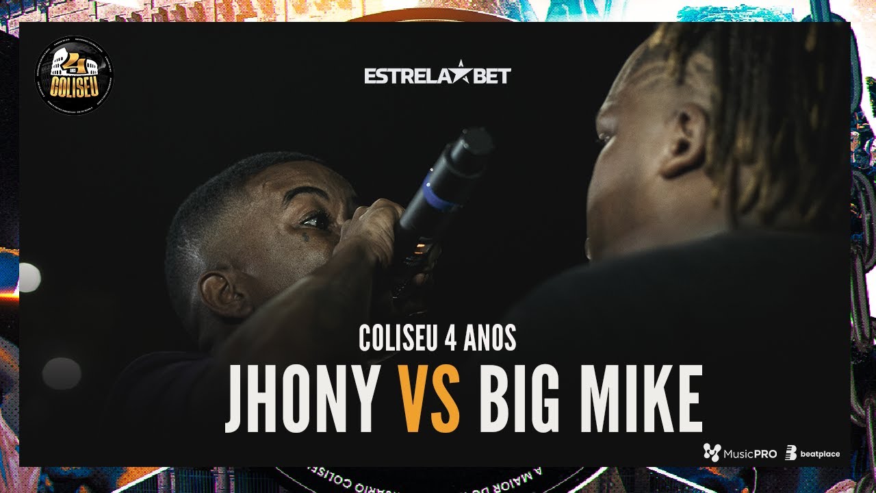 (FALOU DO OROCHI E... 🔥🔥) JHONY X BIG MIKE (SP) - 2° FASE- BATALHA DO COLISEU - COLISEU 4 ANOS