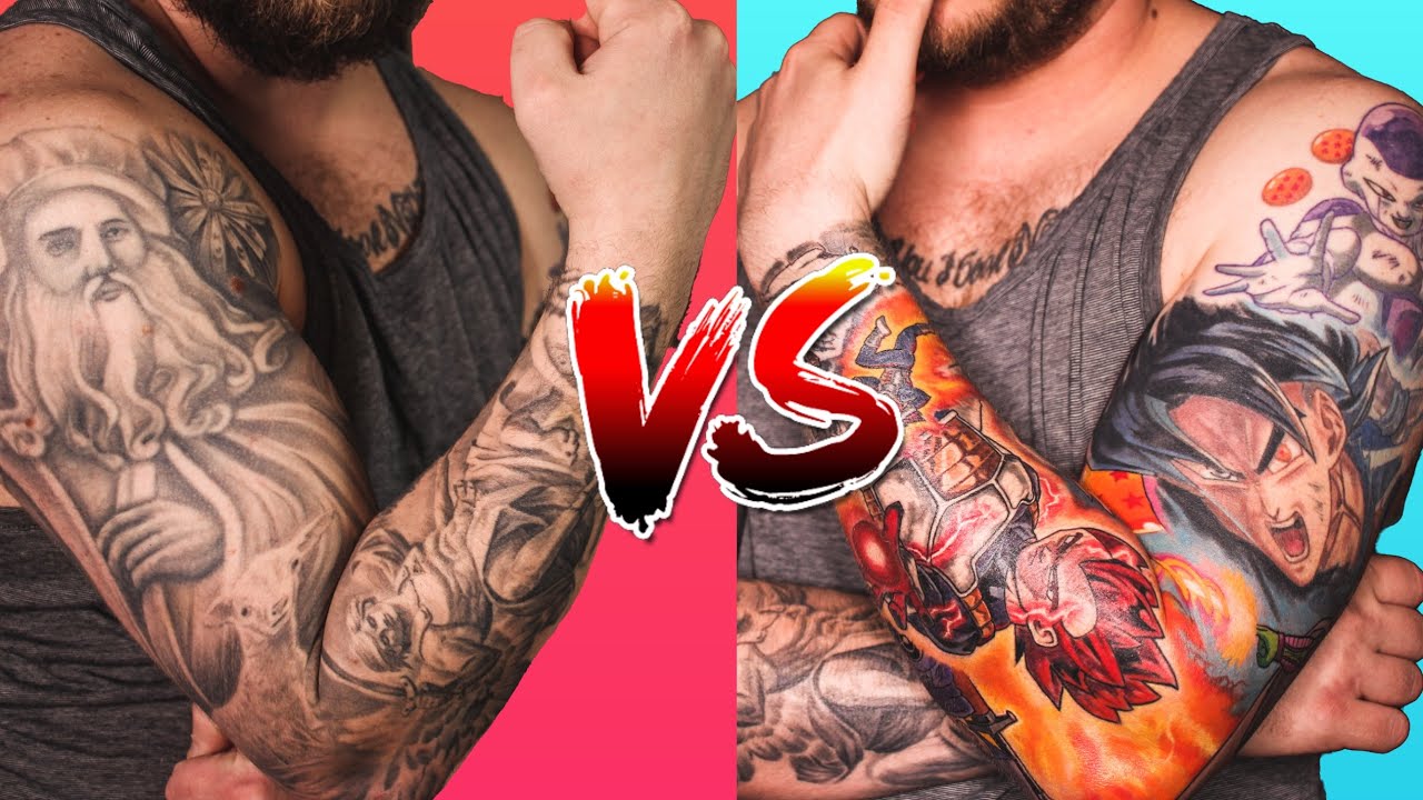 Black & Gray VS Color Tattoos | Tattoo Style BRAWL!