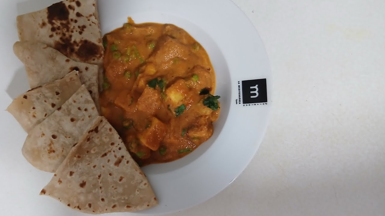 Matar Paneer | Paneer Masala 