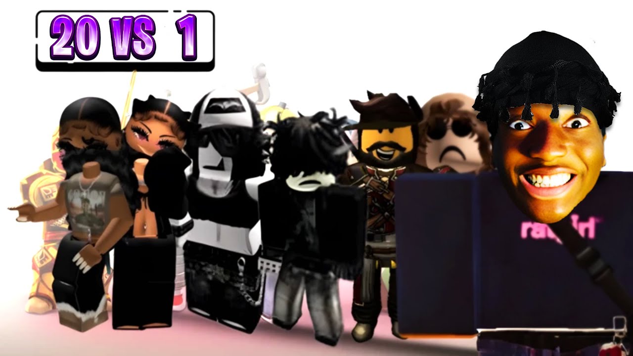 I RIZZED Up BADDIES In Roblox 20v1😍