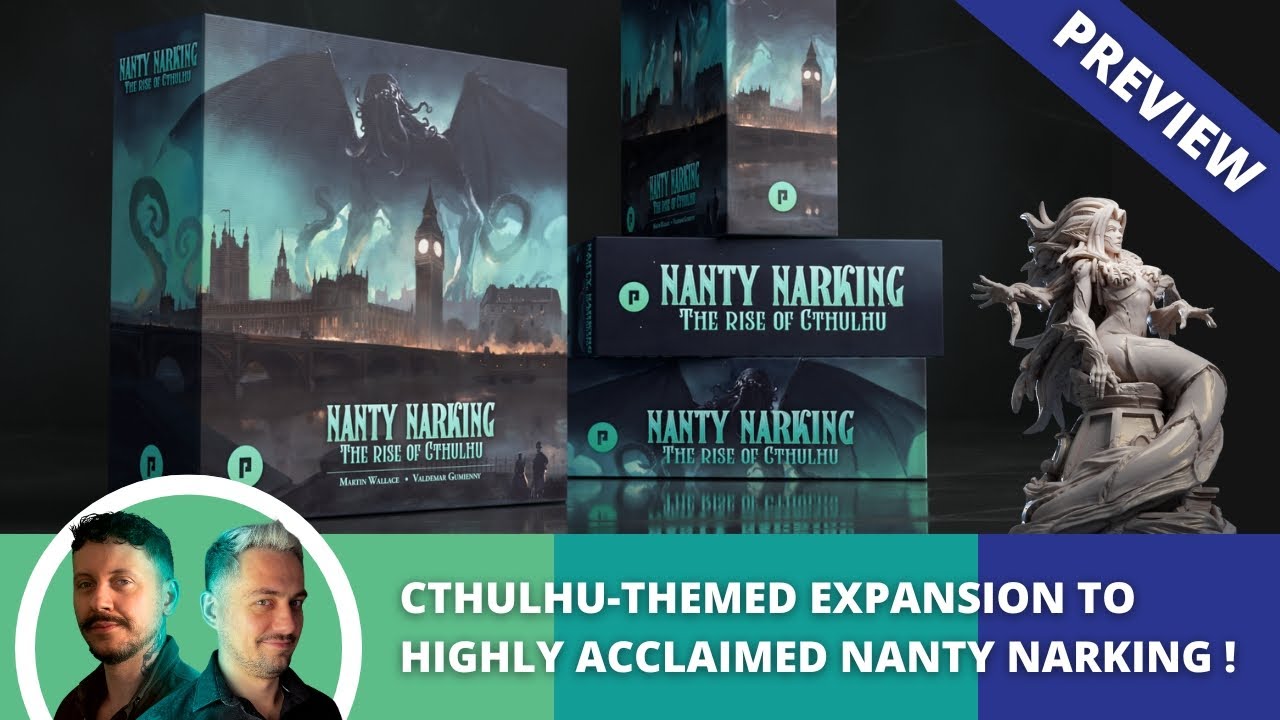 Nanty Narking The Rise of Cthulhu: Prototype Preview. Top hidden roles game is back.