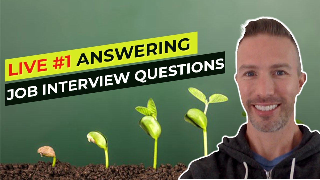 Job Interview Q&A - Live Stream #1