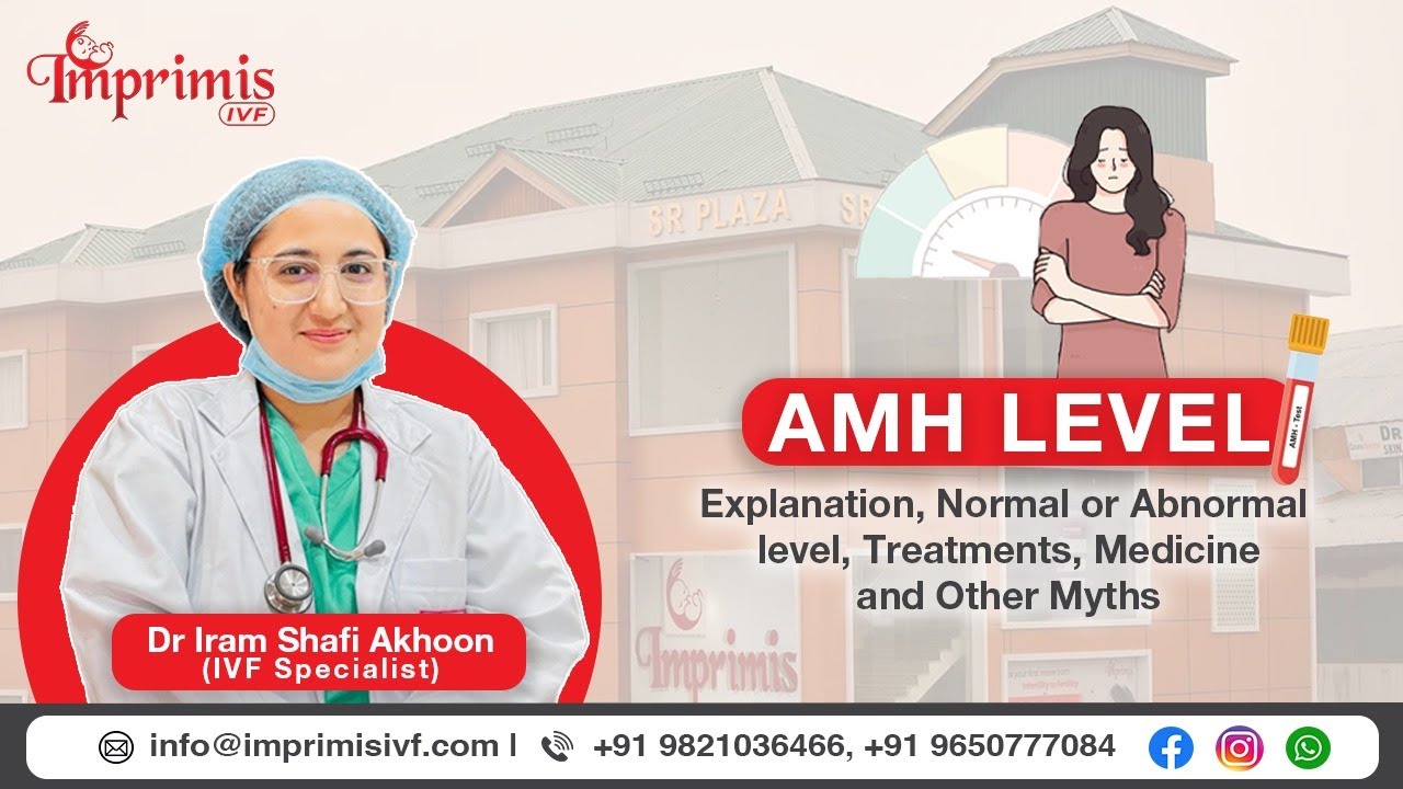 What is AMH | AMH Levels - Dr Iram Shafi Akhoon | Best IVF Centre in Srinagar - Imprimis IVF