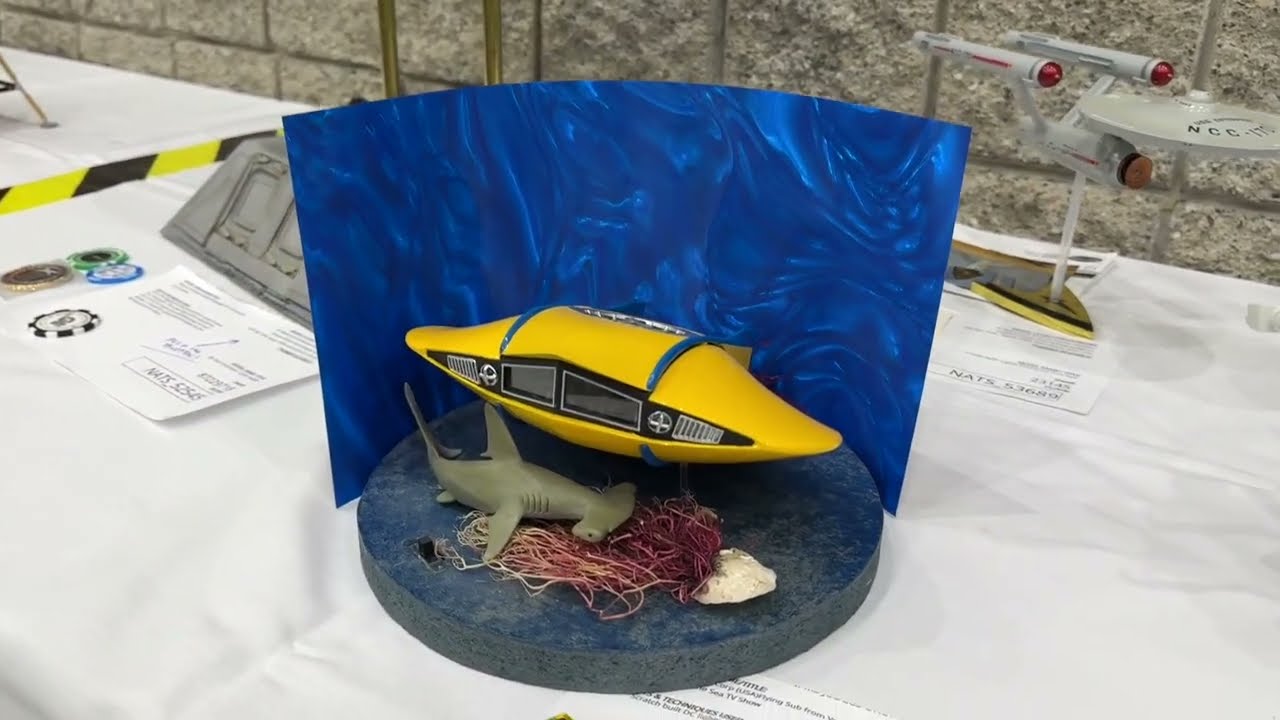 Spaceships and lots of figures at the 2025 IPMS Nats in Hampton VA