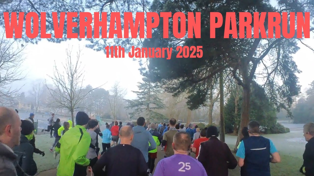 Wolverhampton parkrun 11/01/2025: Frosty winter POV 5k sub 23