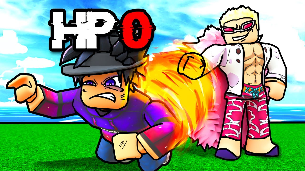 0 HP CHALLENGE с моим младшим братом в Blox Fruits