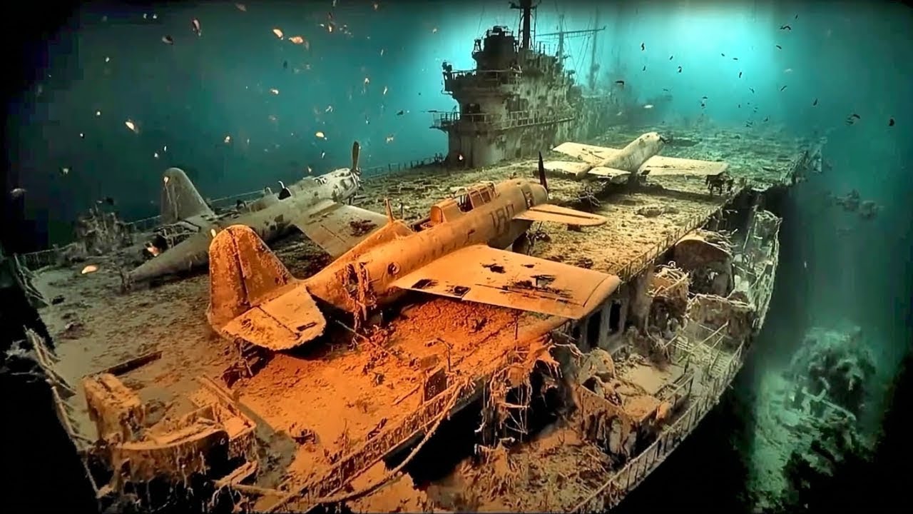 The USS Hornet (CV-8): WWII Carrier Discovered After 82 Years