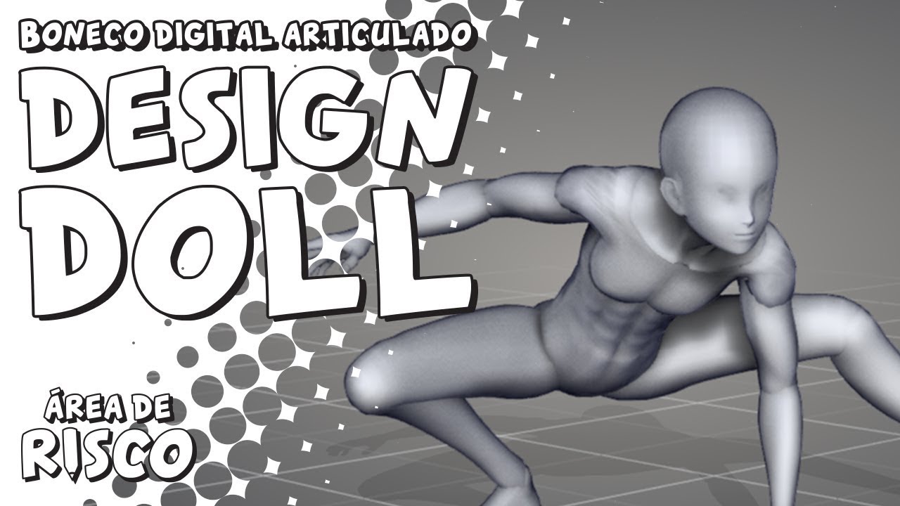 Usando o DesignDoll para desenhar poses | Área de Risco - Videoaula