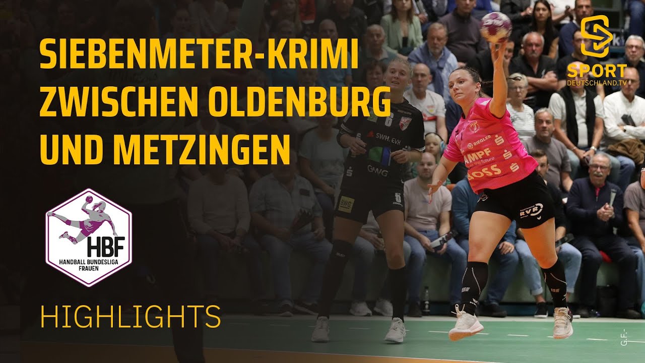 VfL Oldenburg - TuS Metzingen | Highlights - Halbfinale, DHB-Pokal Frauen 2023/24 | SDTV Handball