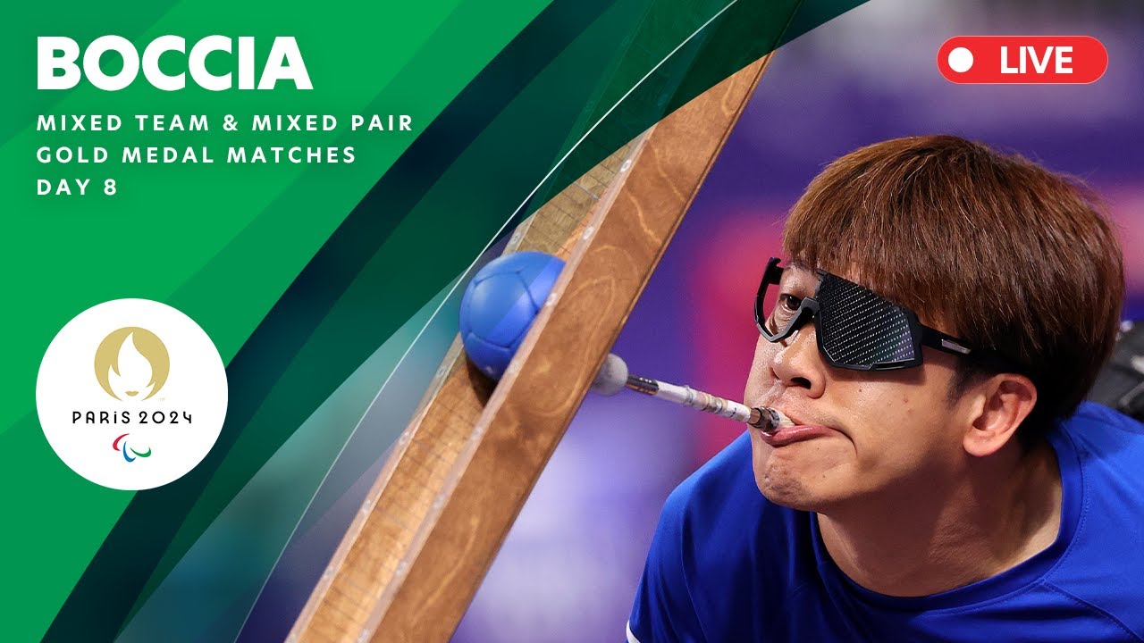 Boccia - Mixed Team & Mixed Pair Gold Medal Matches | Day 8 | Paris 2024 Paralympics
