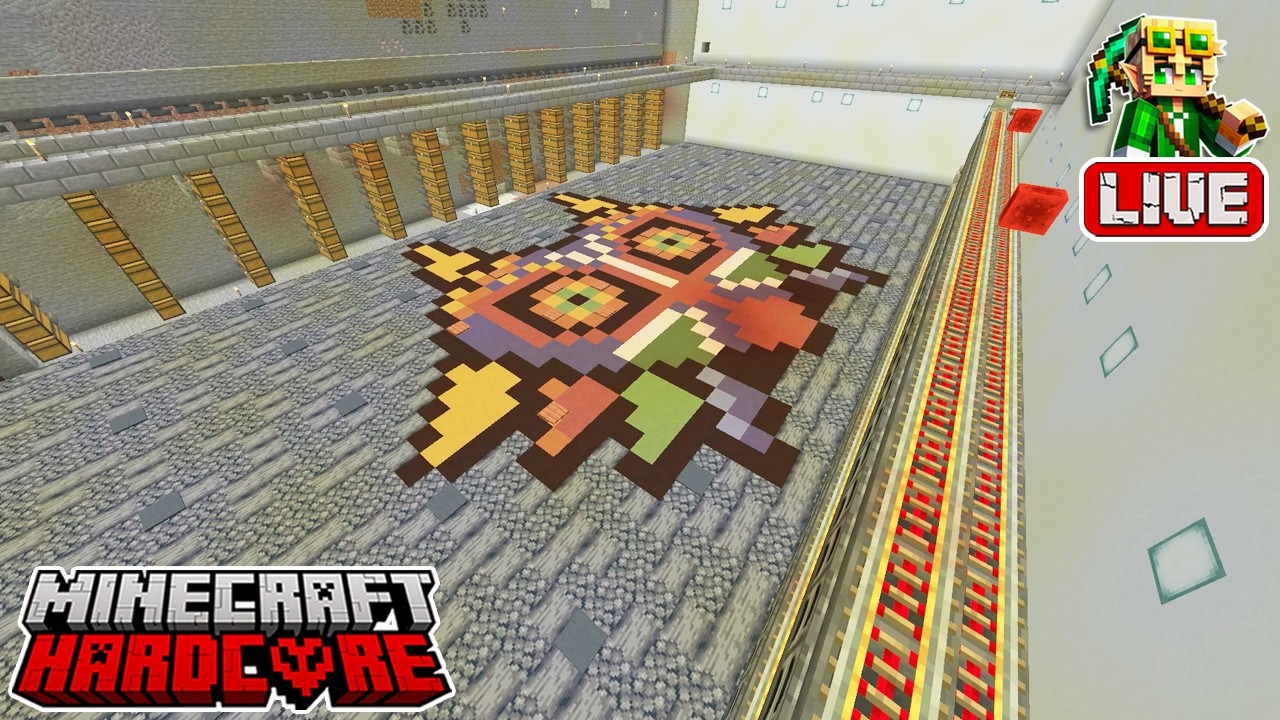 🔴 LIVE 🔴 Re-Working my Storage Room in my 54,800 Day Hardcore Minecraft World