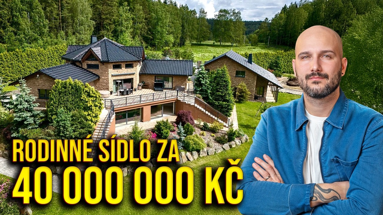Je tohle NEJLUXUSNĚJŠÍ sídlo v Krušných horách? Kompletní prohlídka!