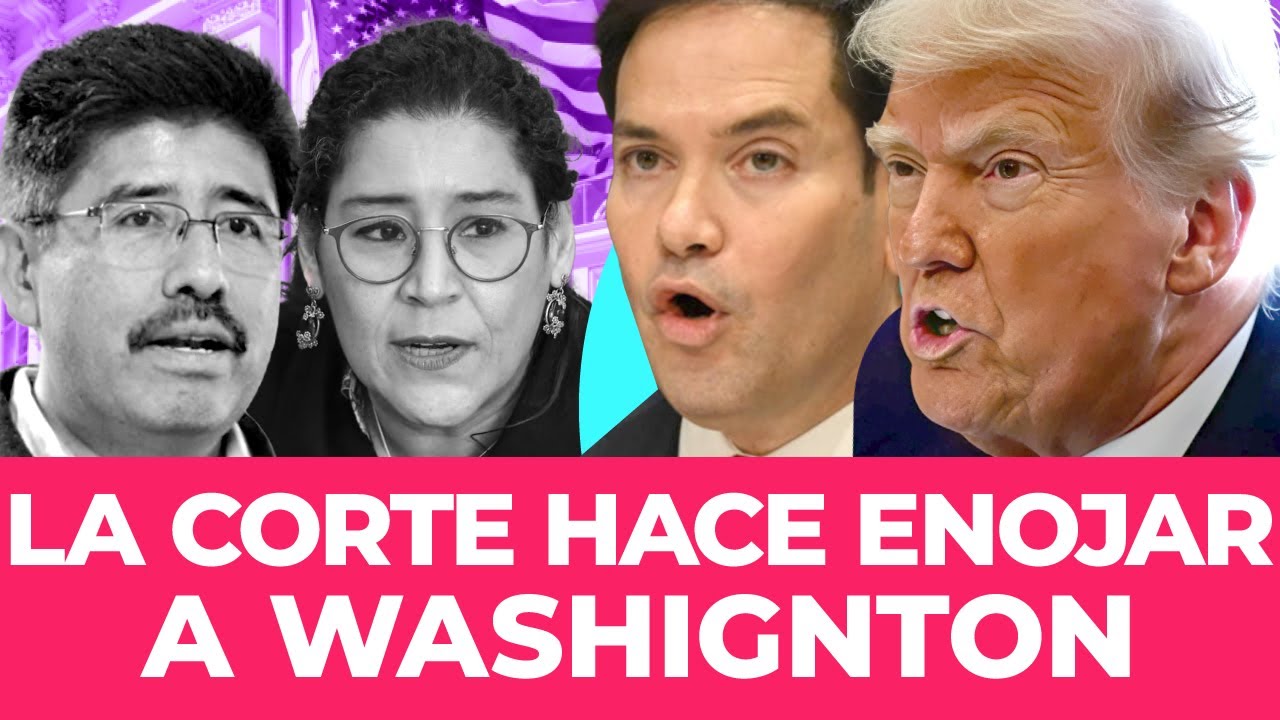 ¡SE METEN EN PROBLEMAS! Lenia Batres y Hugo Aguilar hacen enfurecer a Washington