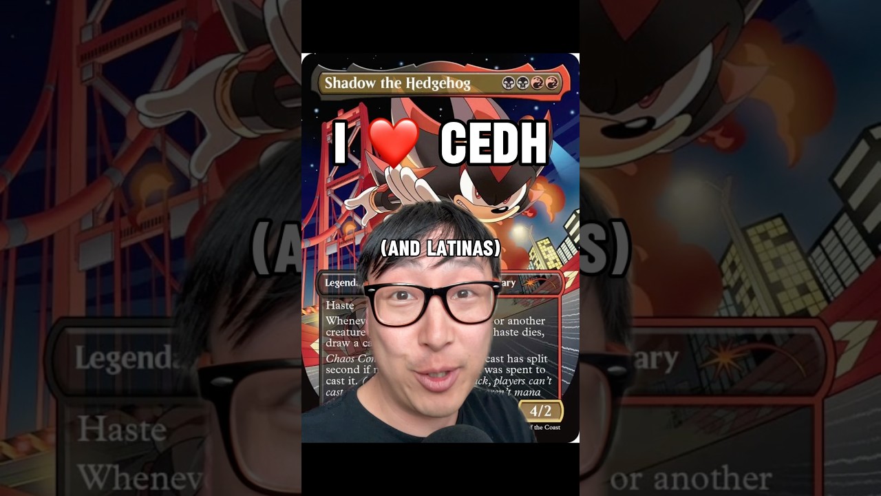 👀 Шэдоу превосходит Соника на милю #MTG #sonicthehedgehog