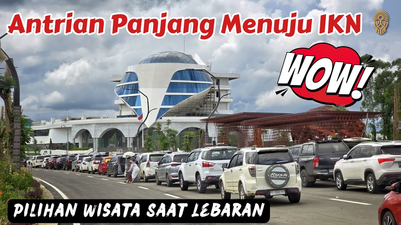 Wisatawan Dari Berbagai Daerah Berkunjung ke IKN