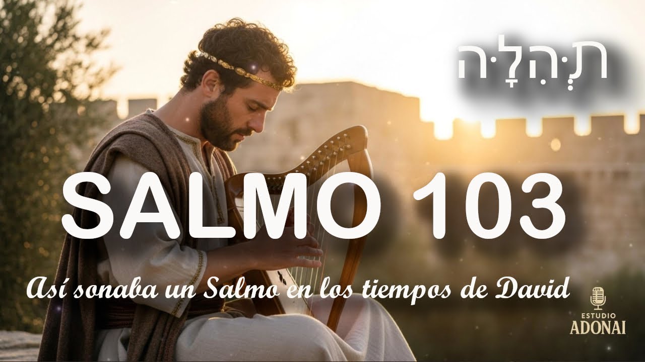 Así sonaba el Salmo 103 en tiempos de David | SHALOM PAZ JERUSALÉN | חַ הַקֹּדֶש  Música Hebrea